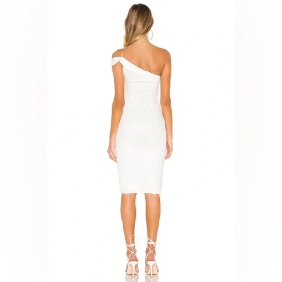 jillian asymmetric midi dress Tranquility Asymmetric Midi Dress
